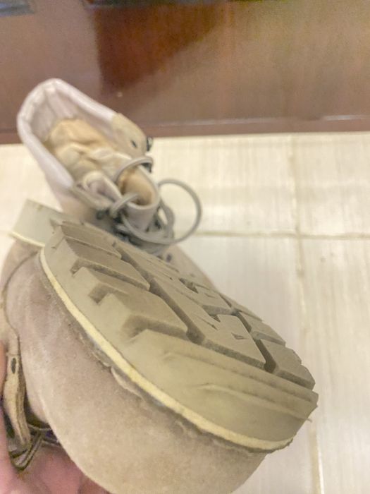 Bocanci militari piele intoarsa