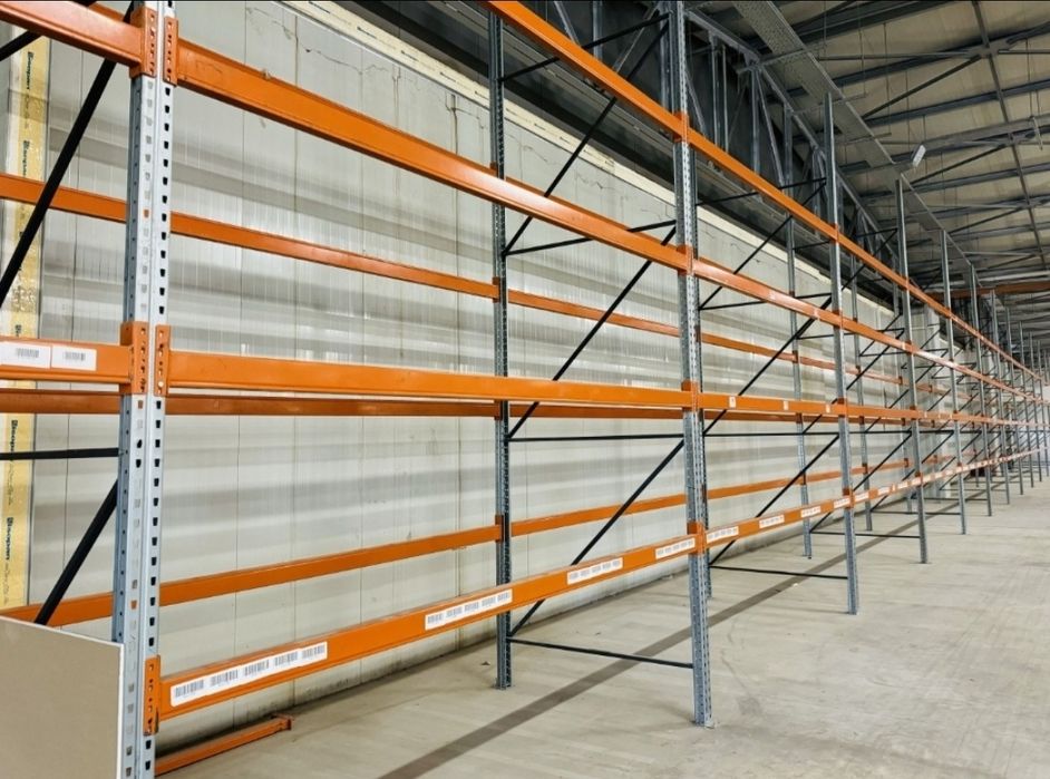 Rafturi metalice depozitare marfa 32x6