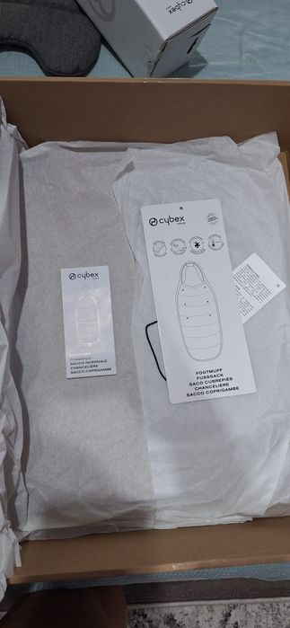 Sac de iarnă cărucior CYBEX GOLD Footmuff TOG 5 – Folosit o iarnă, Cutie