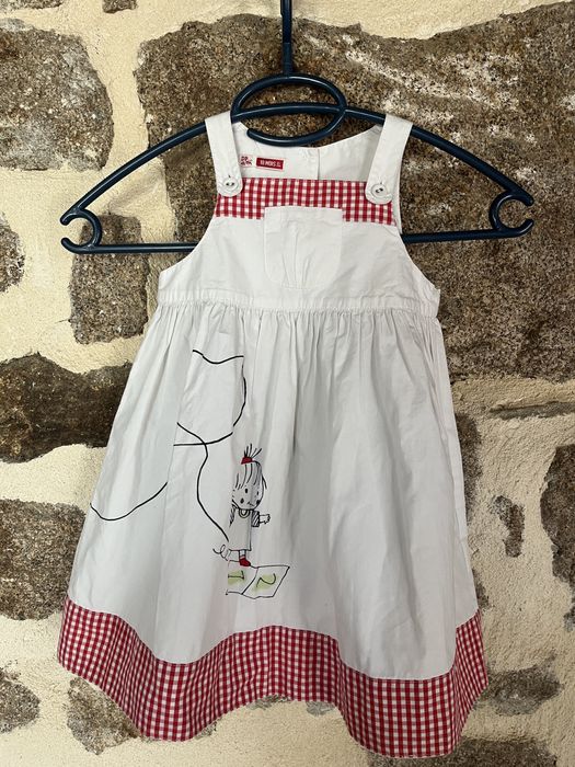 Красива детска френска рокля 18 месеца на френската фирма Dp..am