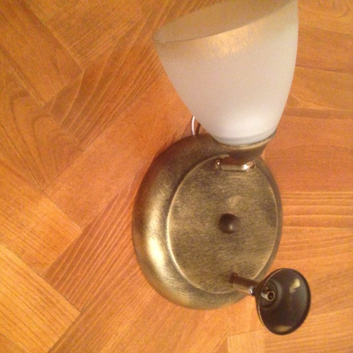 Под серебро люстра