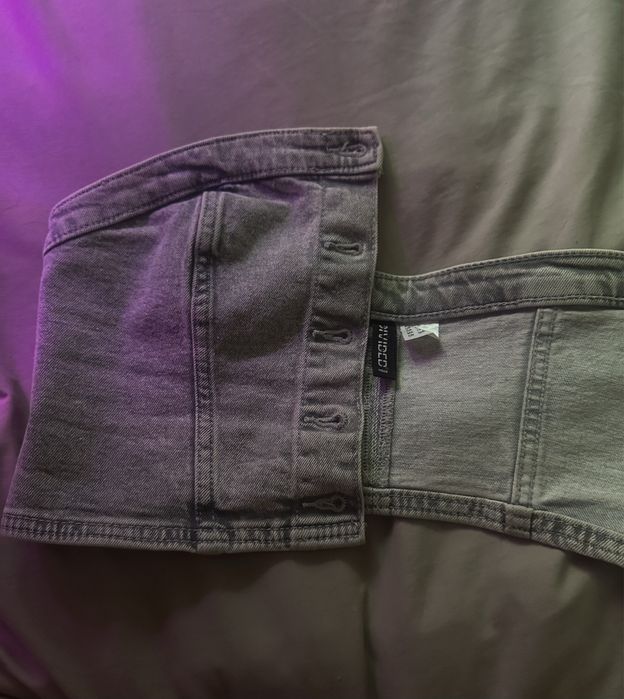 джинсовый топ H&M