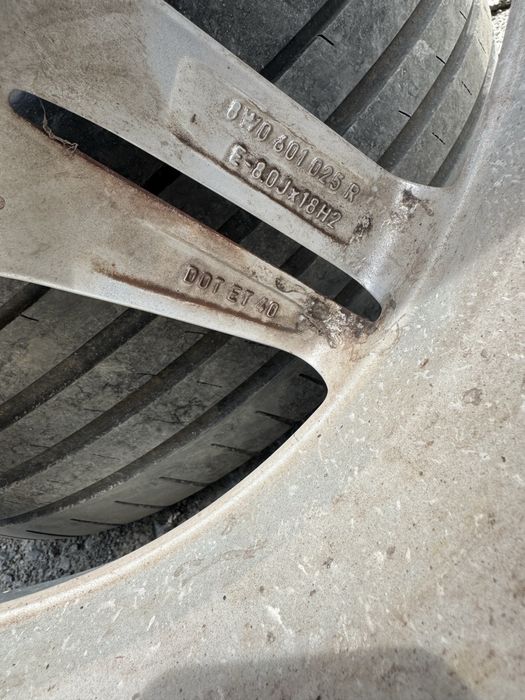 Джанти 5х112 R18 с гуми подарък