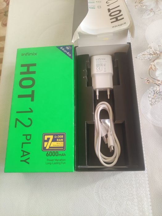 Infinix Not 12 Play. 64гб  2 сим катра