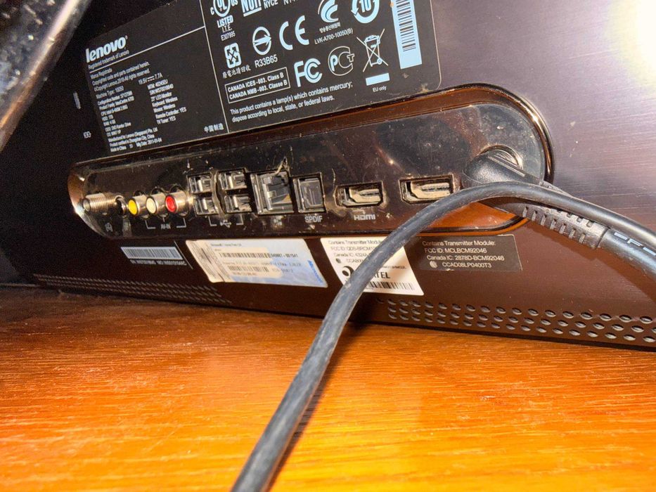 Сенсорный моноблок Lenovo 23" Full HD SSD + HDMI + звук JBL+ РАССРОЧКА