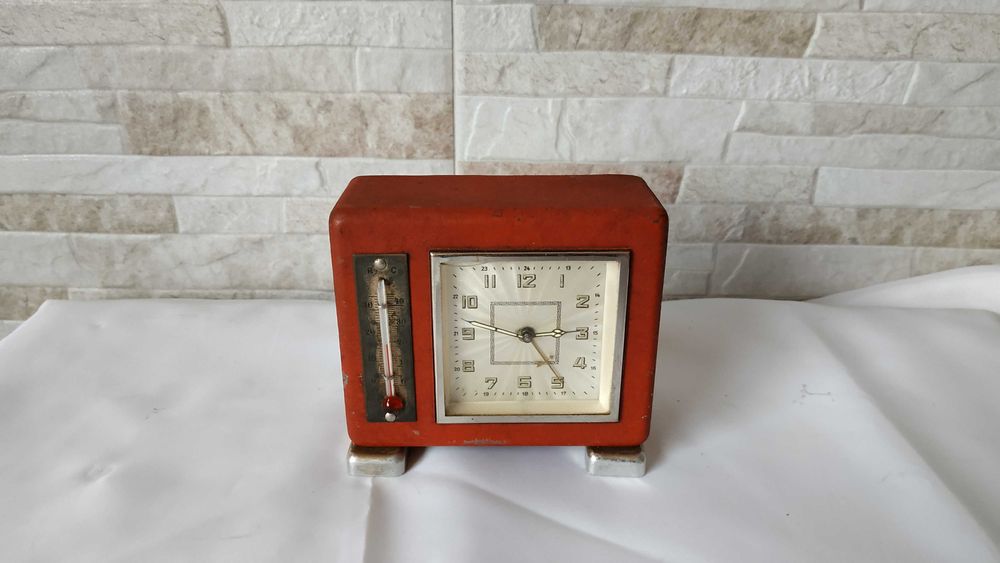 Стар немски часовник / будилник - касичка - MERZ-WERKE -1930 година
