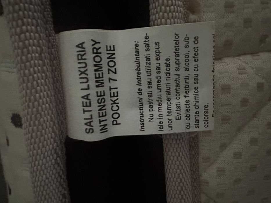 Vand saltea impecabila 160/200