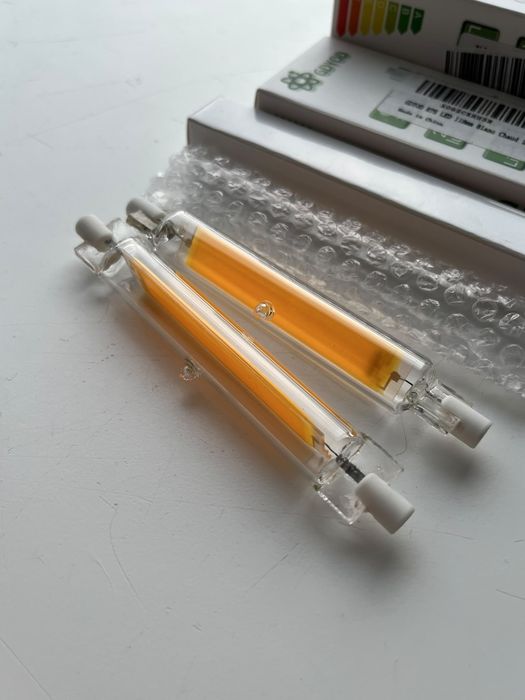 Set 2 becuri LED R7s 30W 118mm reglabil 3000lm 3000K Alb cald J118 300W halogen de schimb