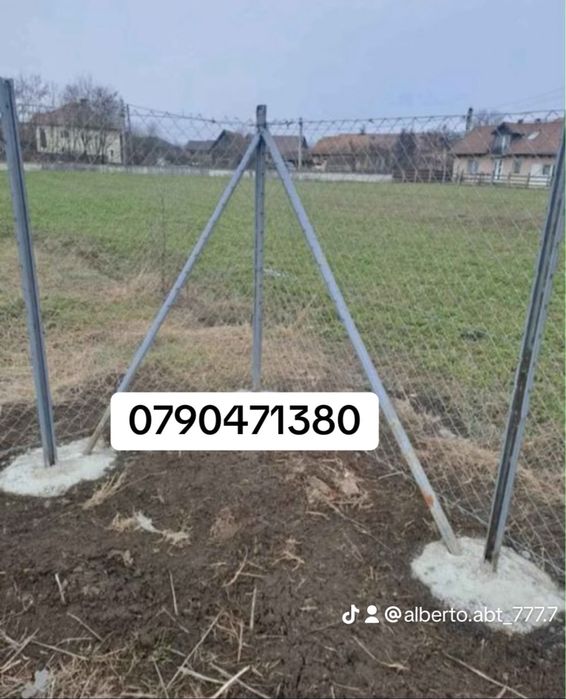 Spalieri galvanizați metalici