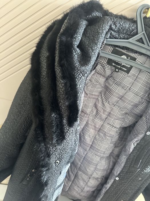 Зимнее Пальто с норкой