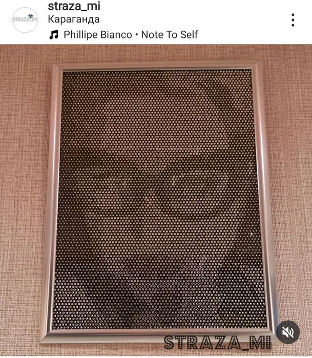 Портреты из страз