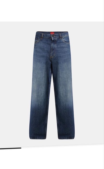 Широки мъжки дънки Hugo Boss