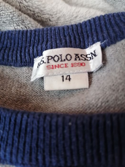 Оригинален пуловер за момче US. Polo Assn