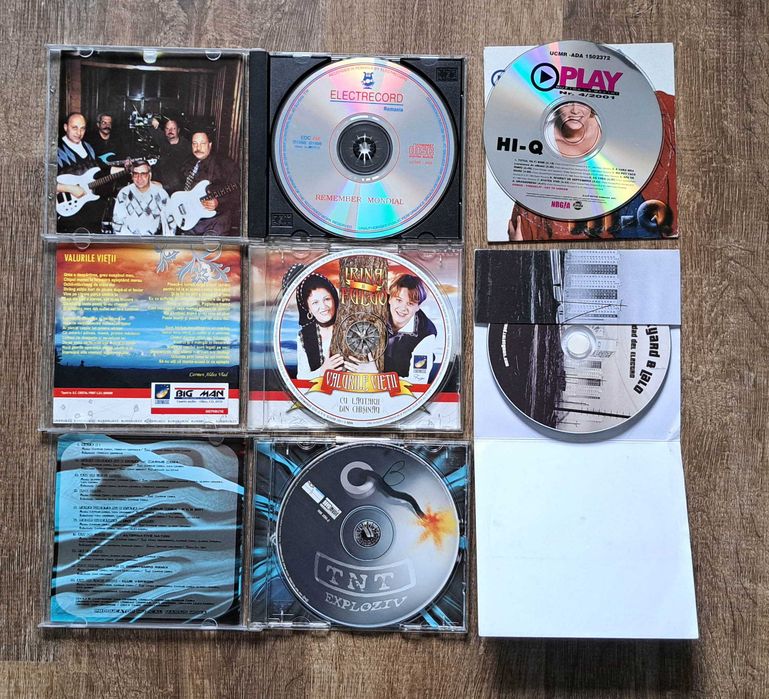 Lot 5 CD-uri audio originale romanesti
