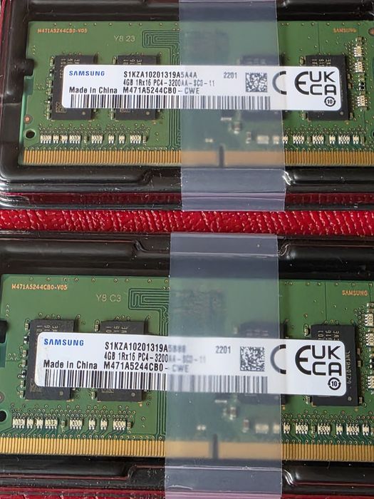 Memorie ram samsung 8 gb