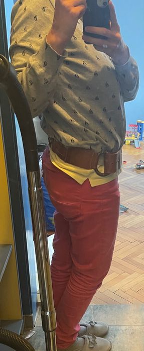 Колан max & co max&co естествена кожа