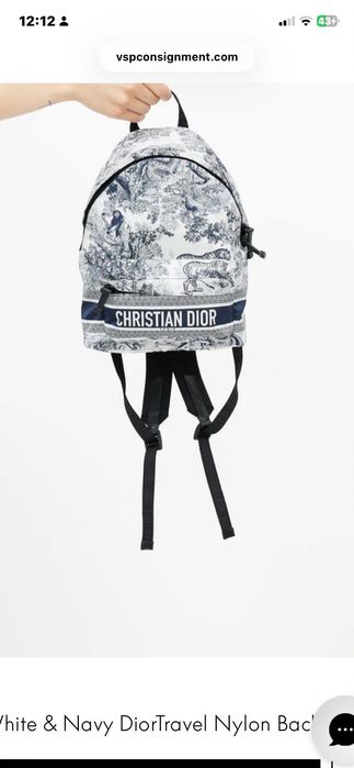 Страхотна unisex раница ch*ristian d*i*or