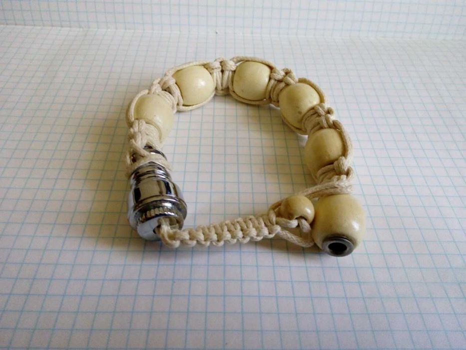 курительная трубка «Браслет светлый  » (№552)