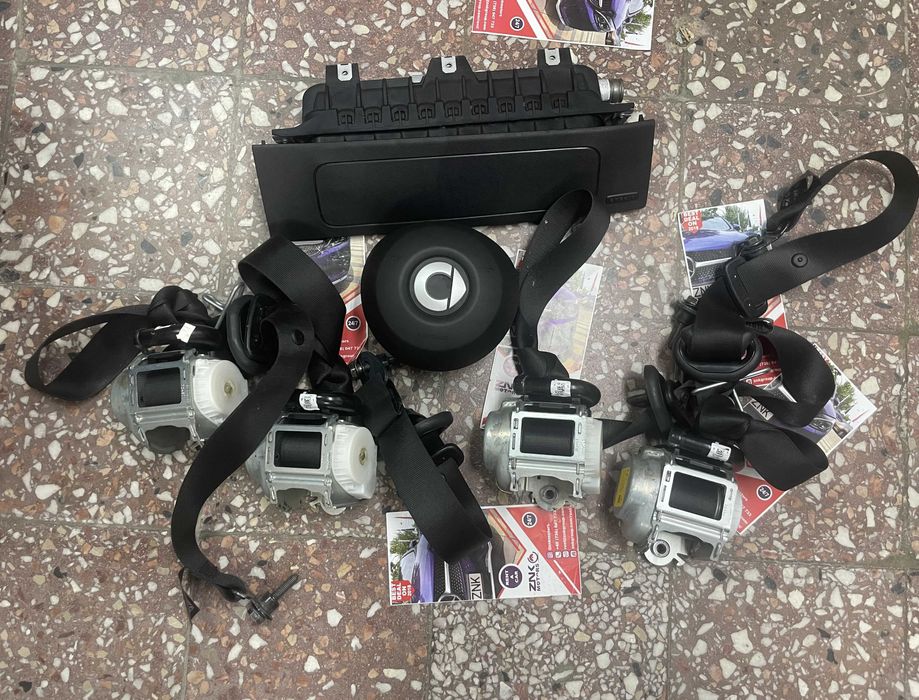 SMART A453 kit airbag volan genunchi pasager - set centuri siguranta