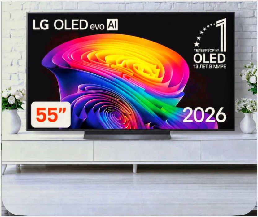 Telvizr LG OLED evo AI 55 C6  . Для дома.