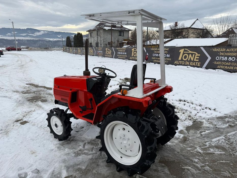 Mini tractor YANMAR, 4X4, 15 CP, RATE CU BULETINUL,  AVANS 0