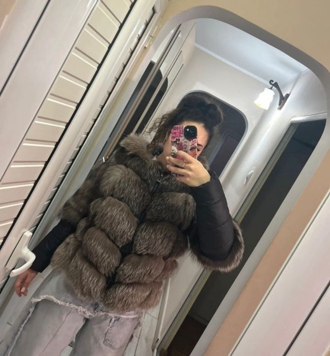 Haină blană naturală