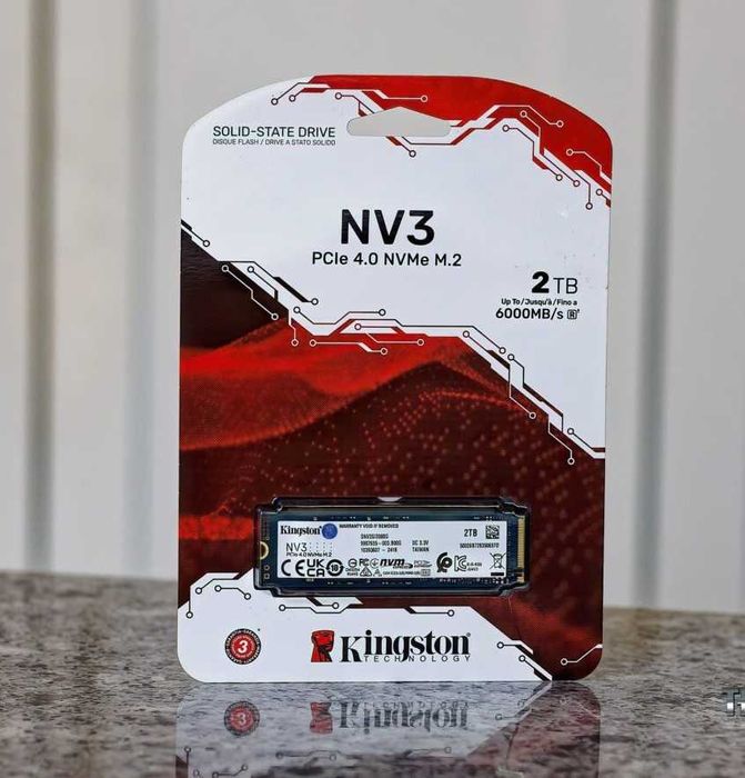 SSD NVME 6000MBs Kingston NV3 1TB / 2Tb Gen 4 Performant Nou