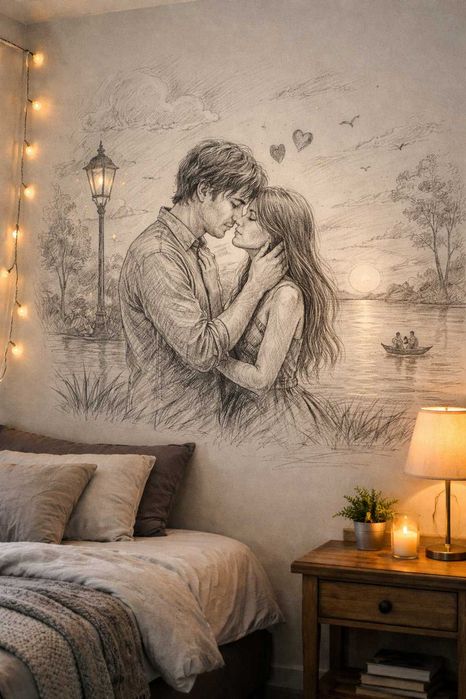 Devorga rasm chizaman