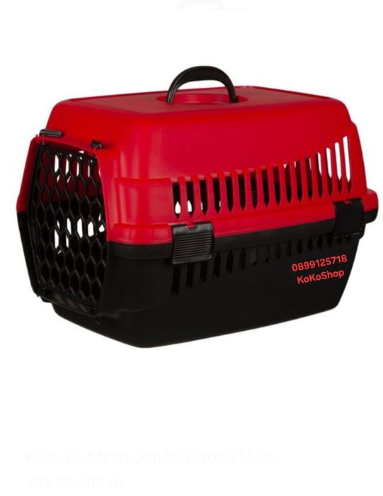 Клетка за домашни любимци-48х28х30 см./транспортна чанта за
