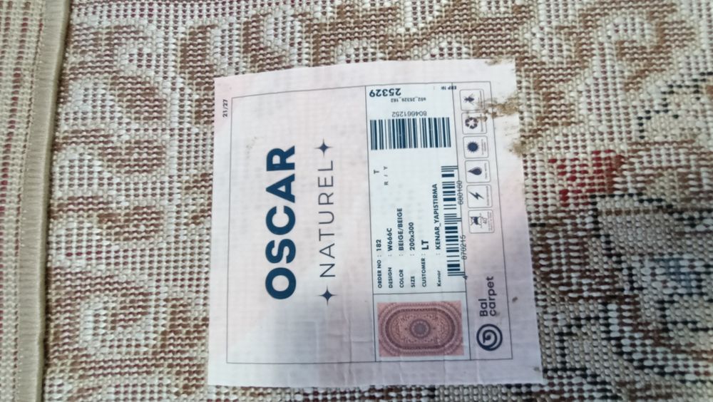 Ковер продам новый 3м на 2м