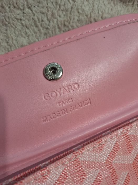 Goyard Sakura Rose Pink Wallet