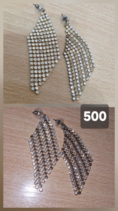 Бижутерия серьги