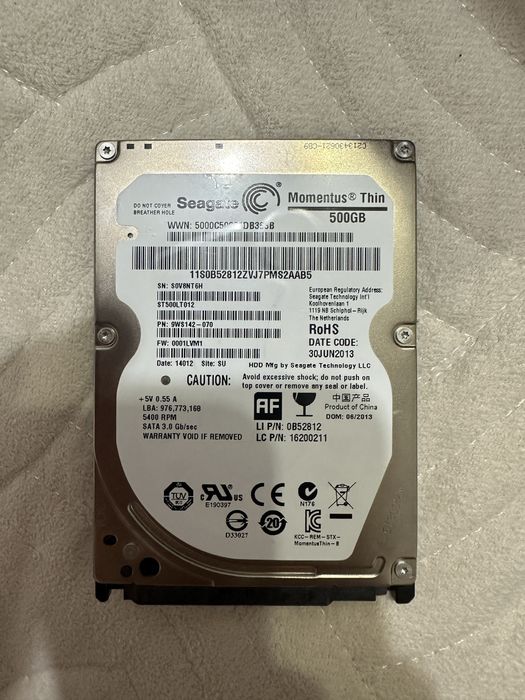 Жесткий диск Seagate 500gb