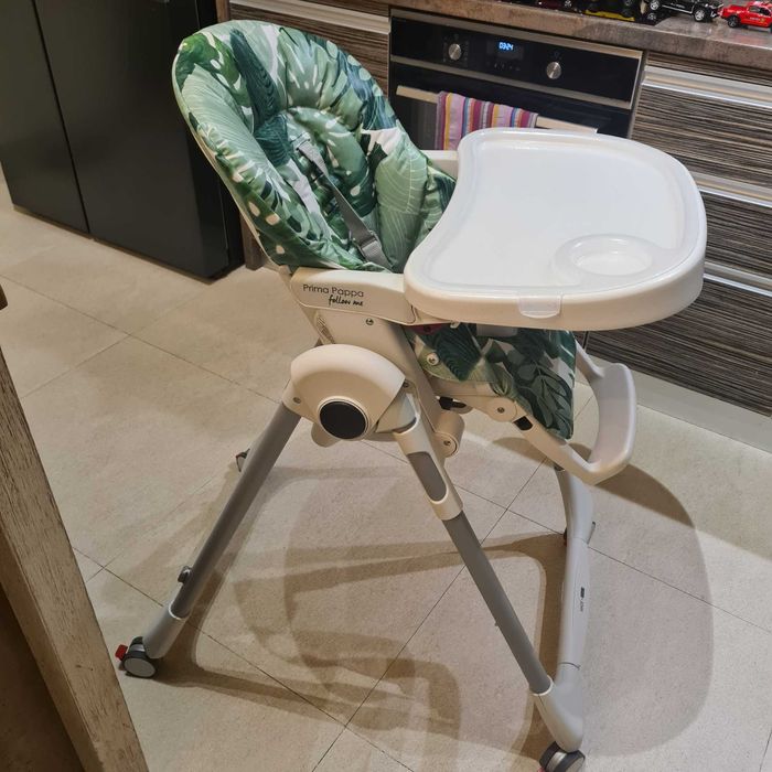 Scaun de masa 2 in 1 Peg Perego, Prima Pappa Zero Follow Me