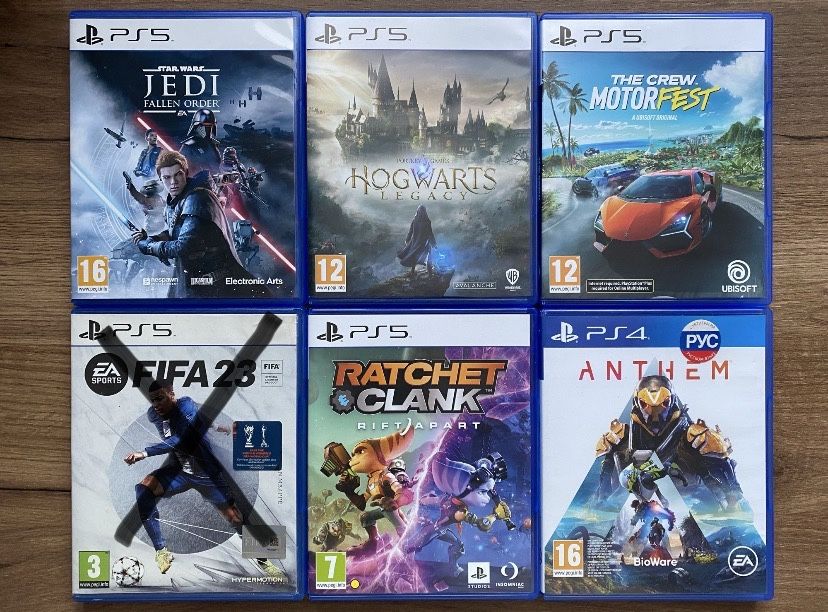 Продам игры на PS5!