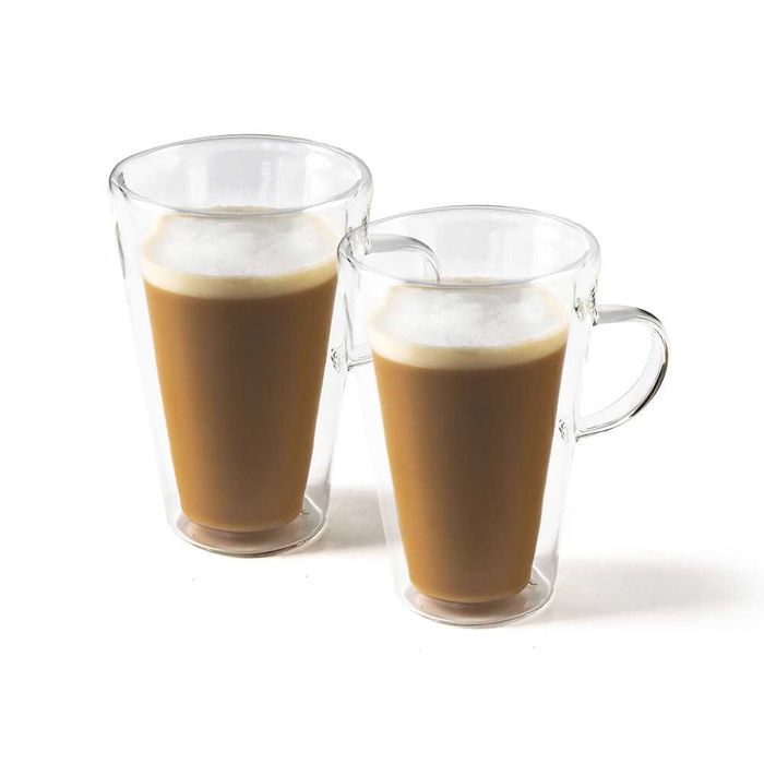 НОВИ! Комплект термочаши за кафе Latte & Macchiato Luigi Ferrero - с двойни стени чаши за капучино