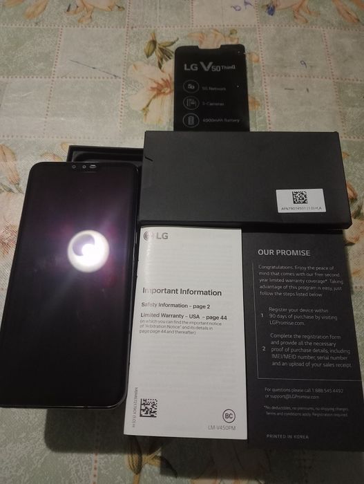 LG V50 5G хотираси 128