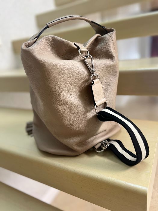 Geanta piele Musette