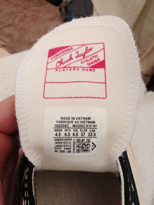 конверсы 37 размер