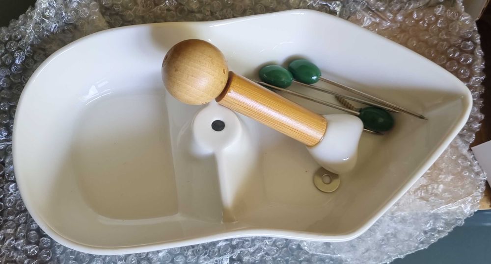 Красива чиния за сервиране