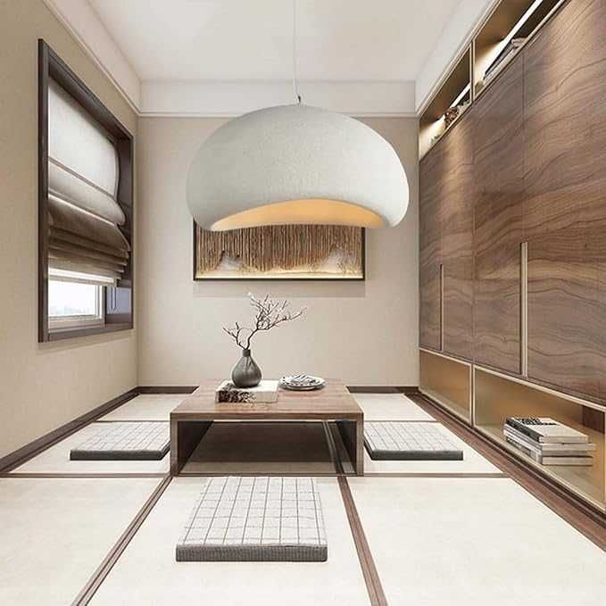 Каменен полилей в скандинавски стил облак смола Wabi-sabi 30, 40, 50см