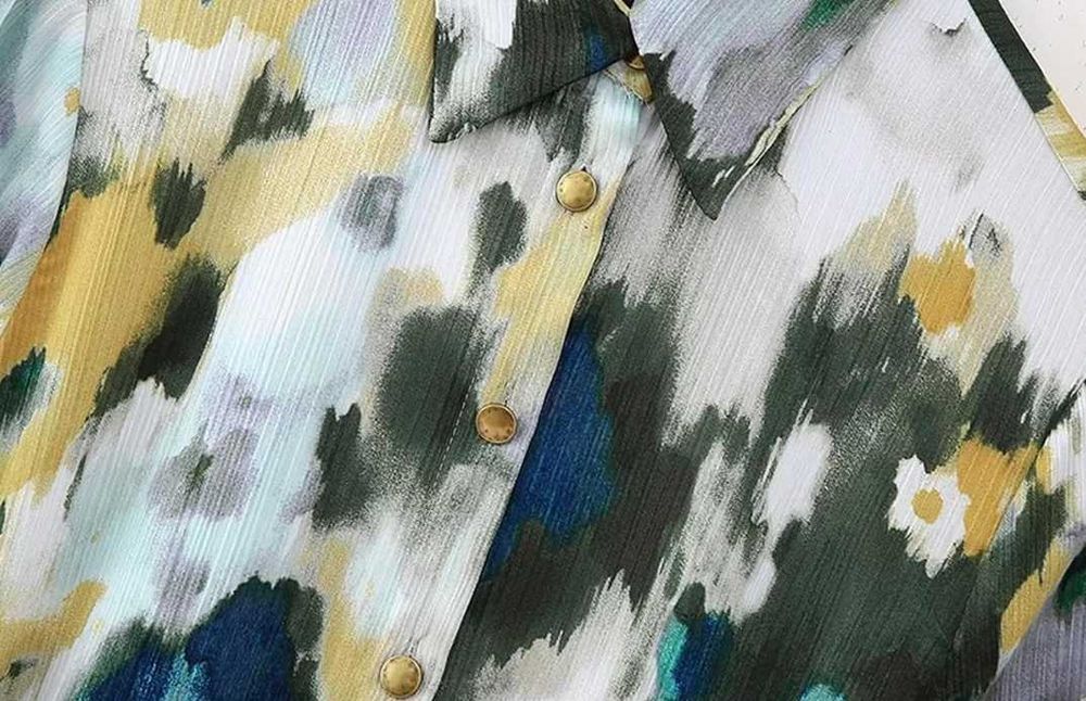 Рокля ZARA с дълъг ръкав