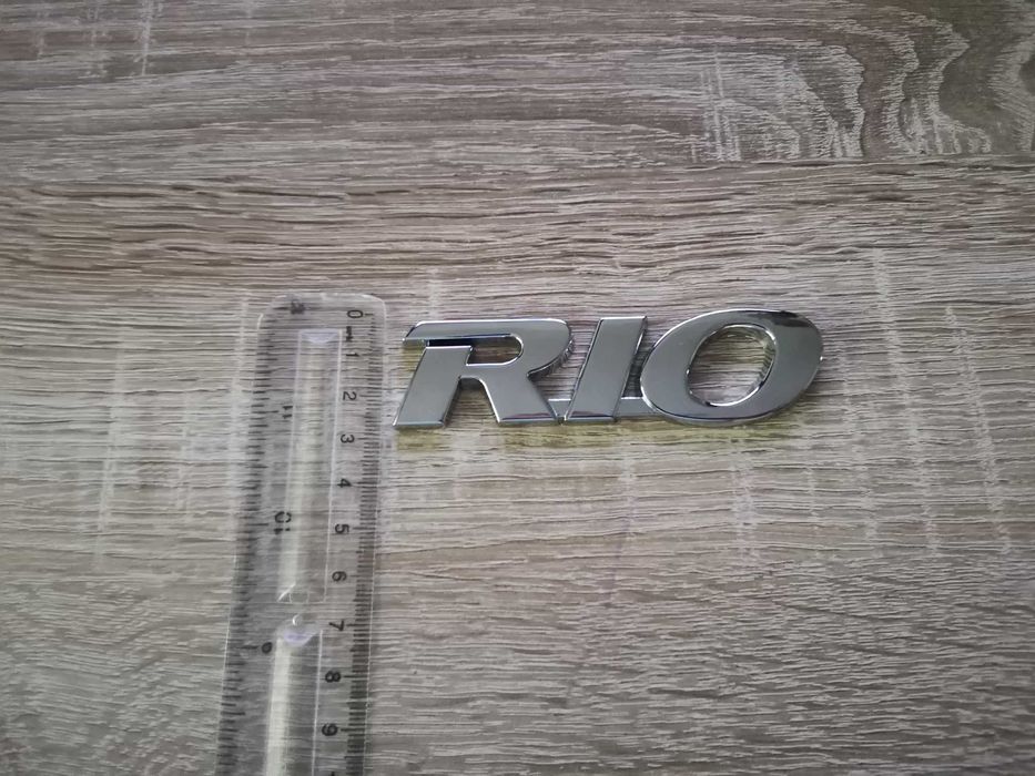 Емблема Надпис Kia Rio