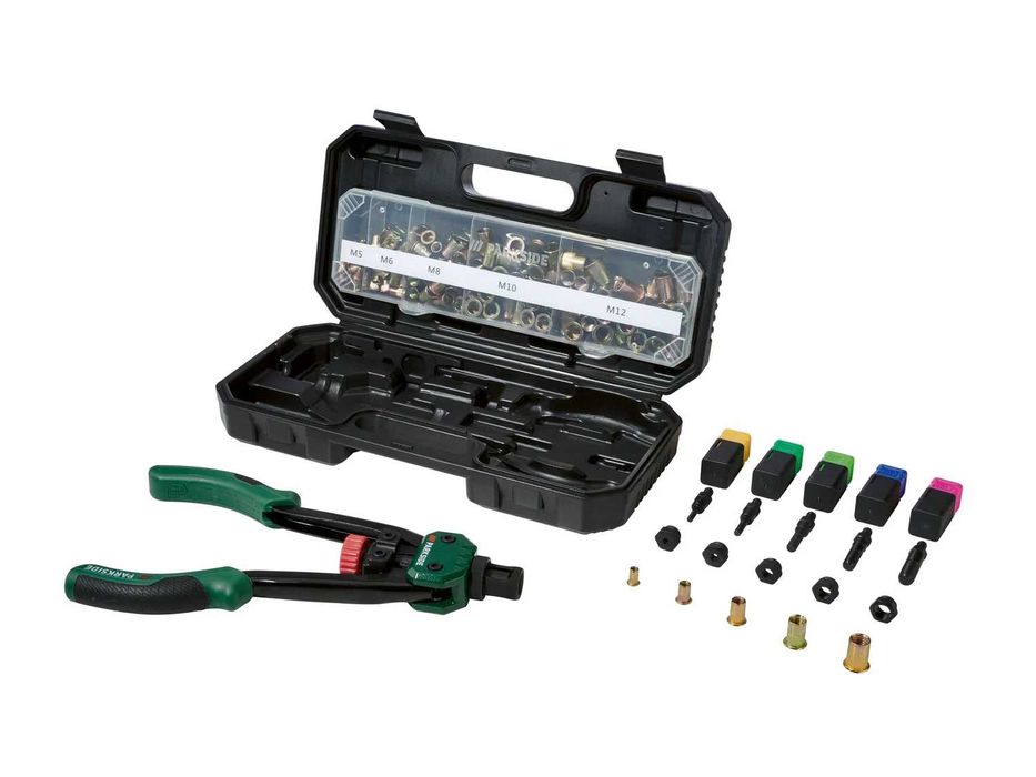 PARKSIDE® Клещи за нитове (нитачка), включително 150 нит гайки