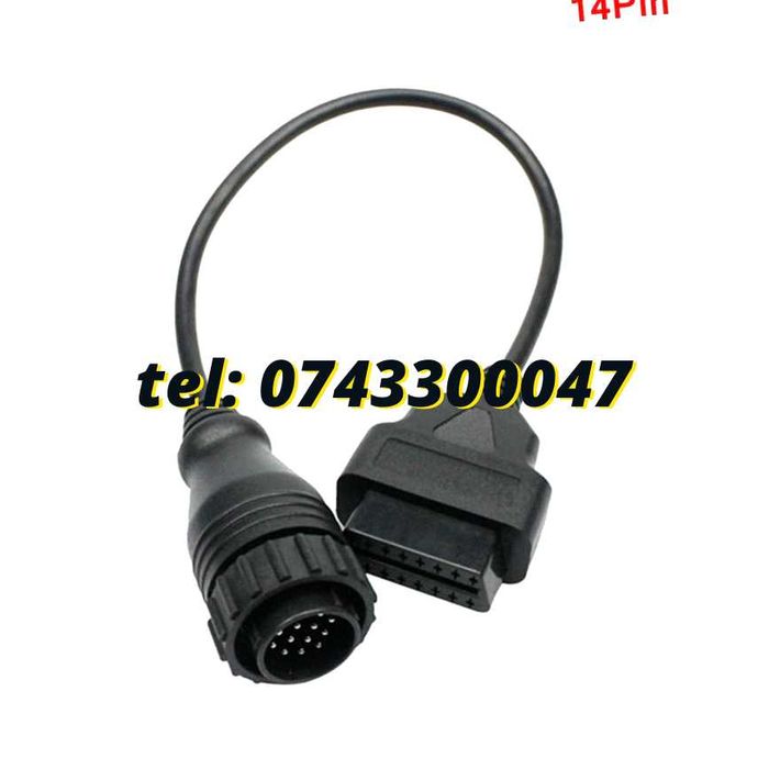 Cablu Adaptor 14 Pin La Obd2 Diagnoza Sprinter Si Vw Lt  Full Pin