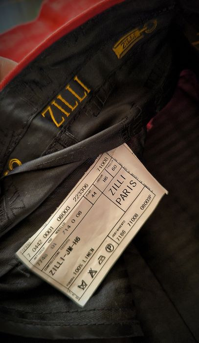 Фирменные Итальянские льяные брюки на лето ZILLI