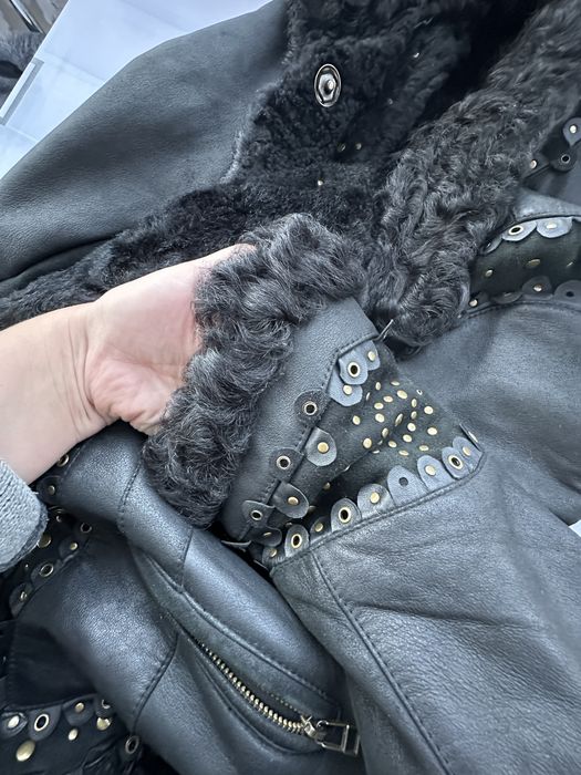 Женская дубленка косуха