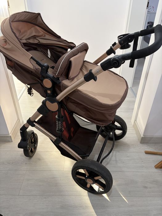 Carut 3 in 1 cu scoica