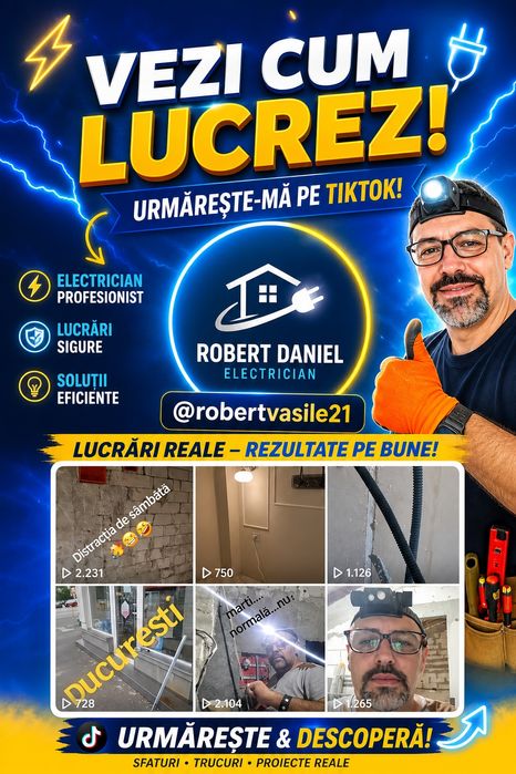 Electrician – Instalații electrice corecte, sigure și durabile!