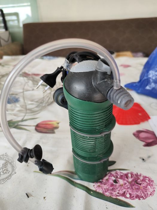 Acvariu complet utilat cu pompa externa. eheim 2011, tetra 700